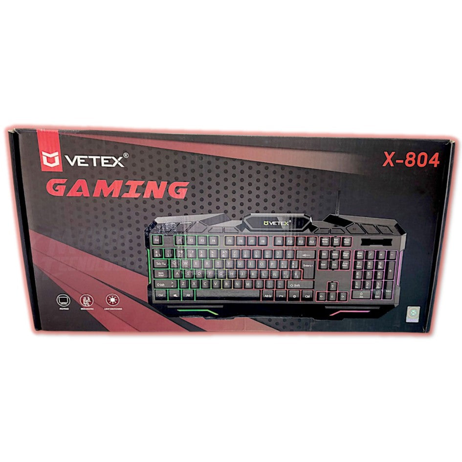 Teclado Gaming VETEX X-804