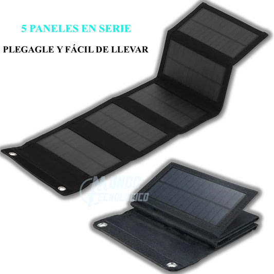 Panel Solar Movisun 10 Plegable 5 Celdas 10W