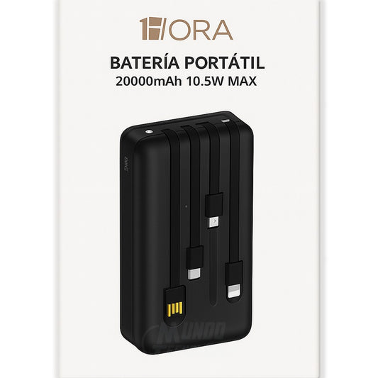 Powerbank 1HORA 20000mAh 10.5W MAX