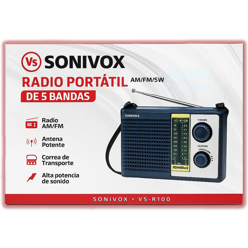 Radio Portátil SONIVOX VS-R100