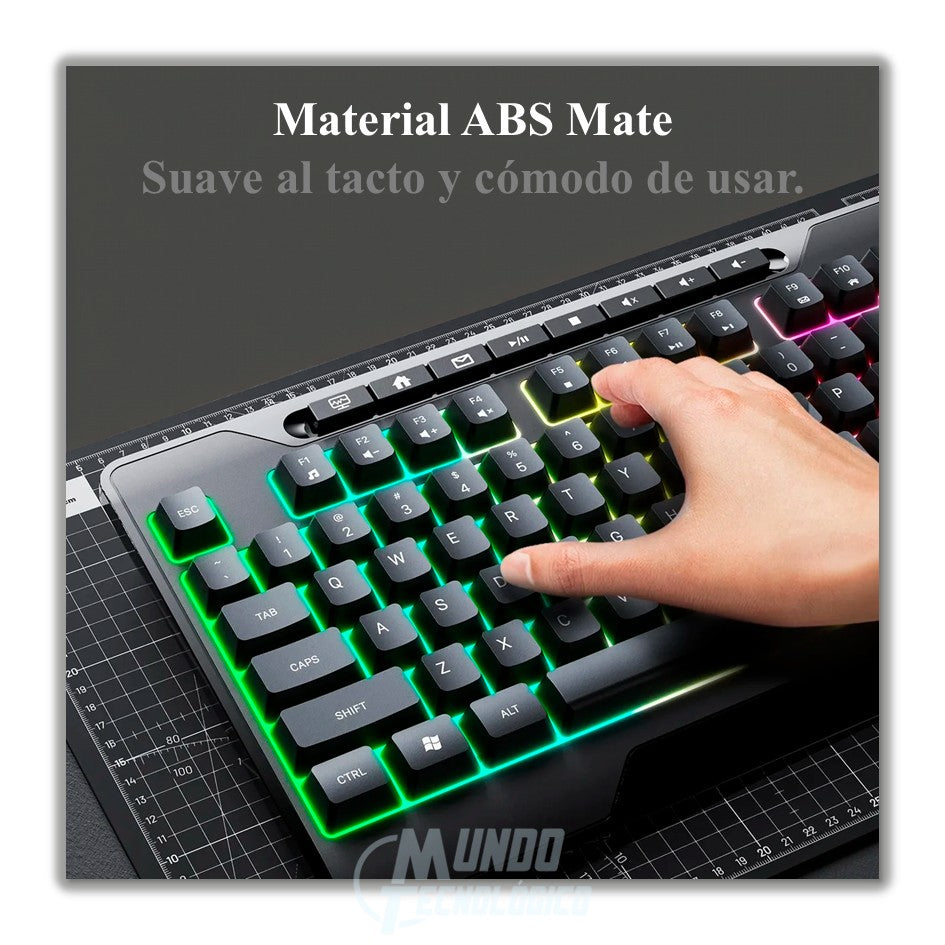 Teclado Gamer ONIKUMA G32 con Retroiluminación