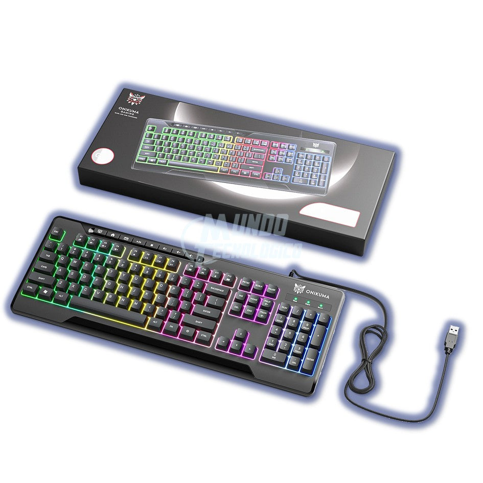 Teclado Gamer ONIKUMA G32 con Retroiluminación