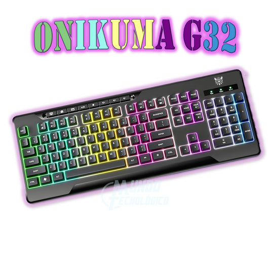 Teclado Gamer ONIKUMA G32 con Retroiluminación
