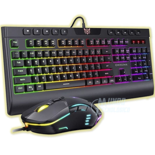 Kit Gamer Onikuma (Teclado G21 + Mouse CW902 RGB)