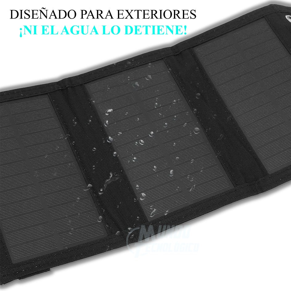 Panel Solar Movisun 10 Plegable 5 Celdas 10W