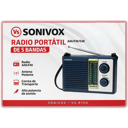 Radio Portátil SONIVOX VS-R100