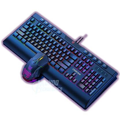 Kit Gamer Onikuma (Teclado G21 + Mouse CW902 RGB)